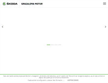 Tablet Screenshot of grazalemamotor.com